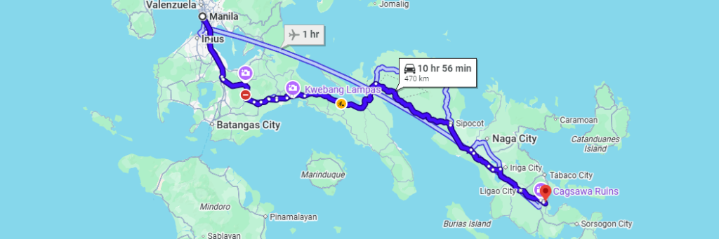 manila to legazpi bus